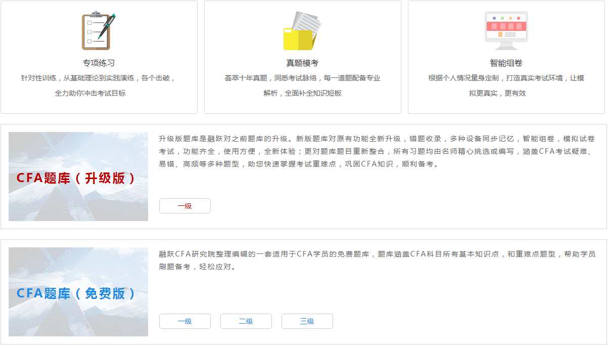 CFA题库 CFA题库