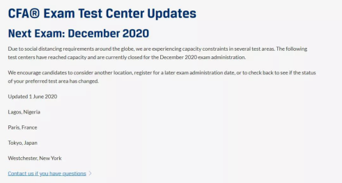 CFA考试考点 CFA考试考点